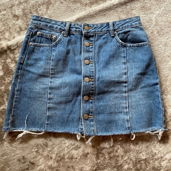 Glassons Dresses & Skirts - Button up denim skirt - AU size 12 // US size 8.